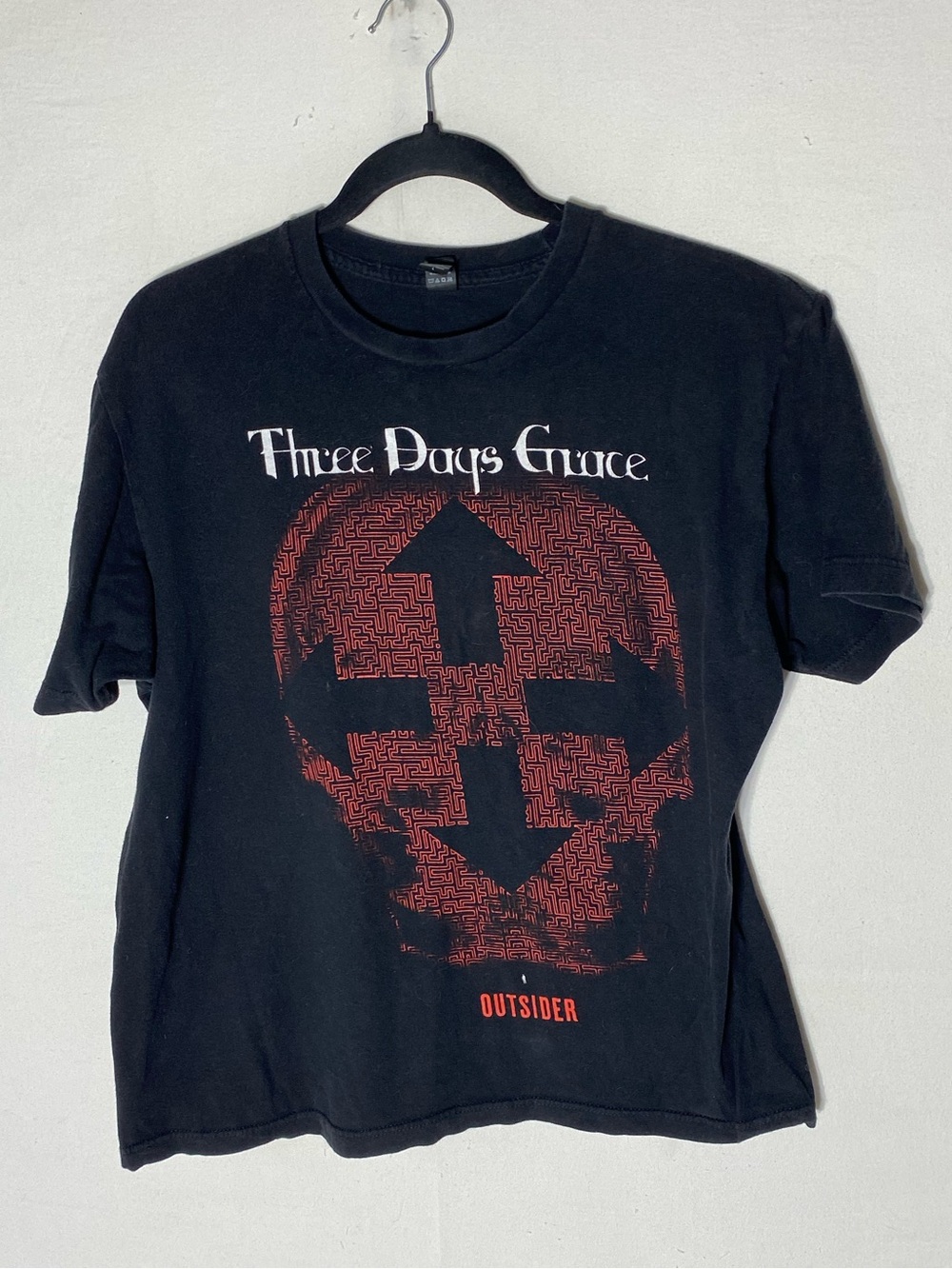 Three Days Grace Outsider Tour 2018 2019 Canadian Rock Band Graphic T Shirt L